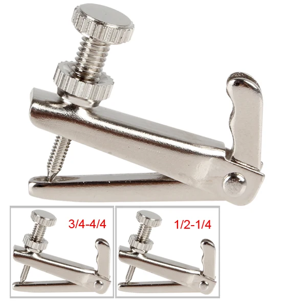 

1/4-1/2 & 3/4-4/4 Violin Silver String Fine Adjuster Tuners