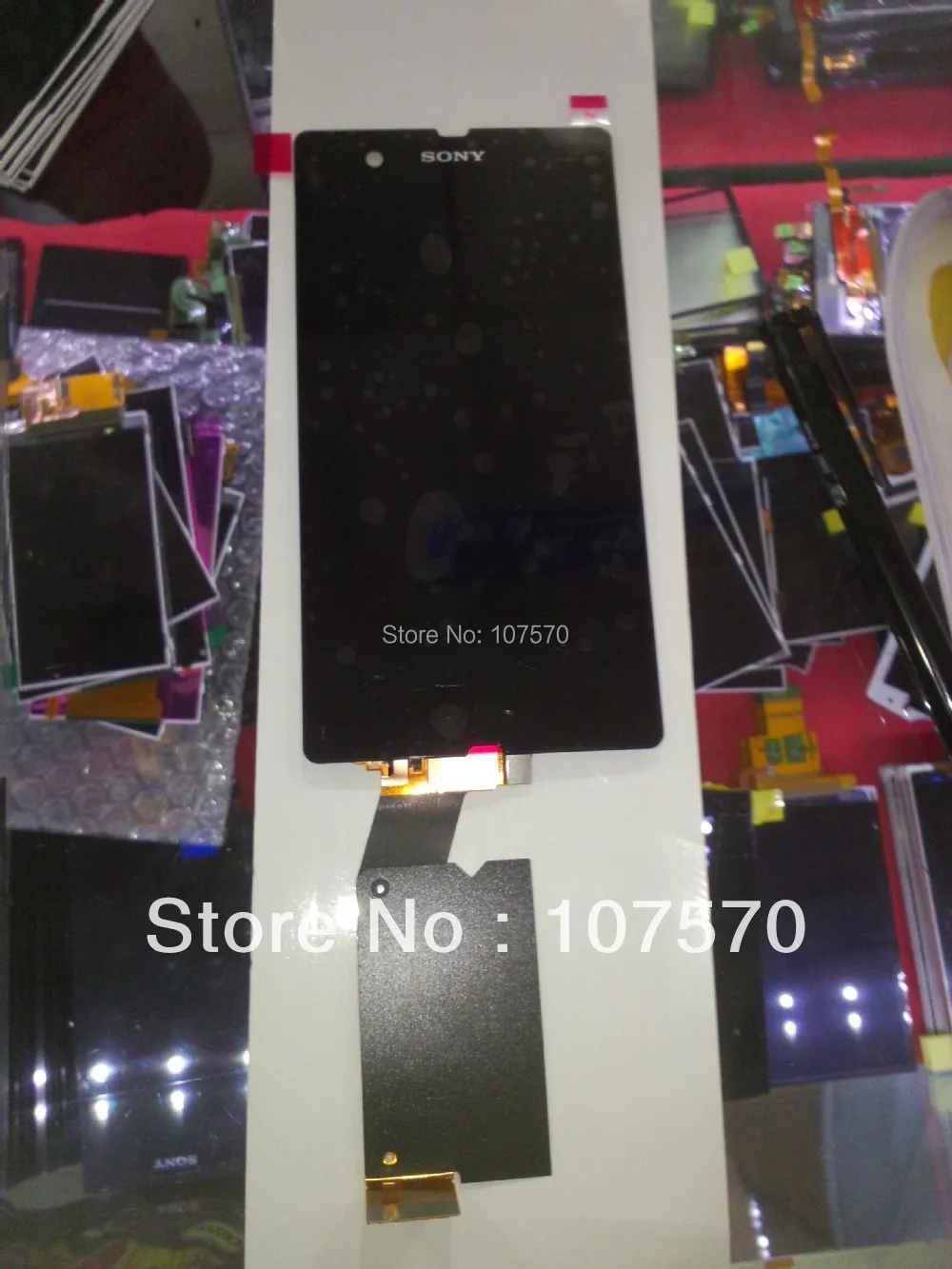 

New original for Sony Xperia Z L36H Screen LCD with Digitizer Touch Assembly free shipping DHL