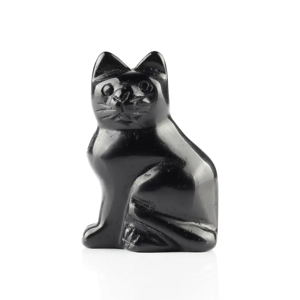 Sell natural obsidian carved crystal cat/'s claw suitable as jewelry