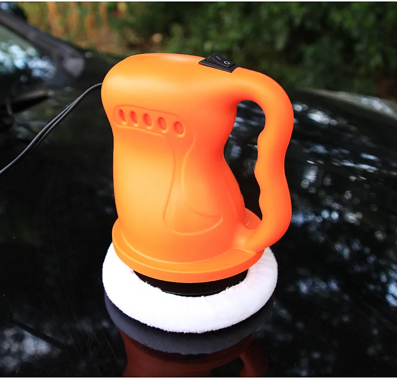 Автомобильный маленький мини-автомобиль полировальная машина self-waxing прикуриватель герметизация глазури автомобиля полировка 12 В электрическая Чистящая машина