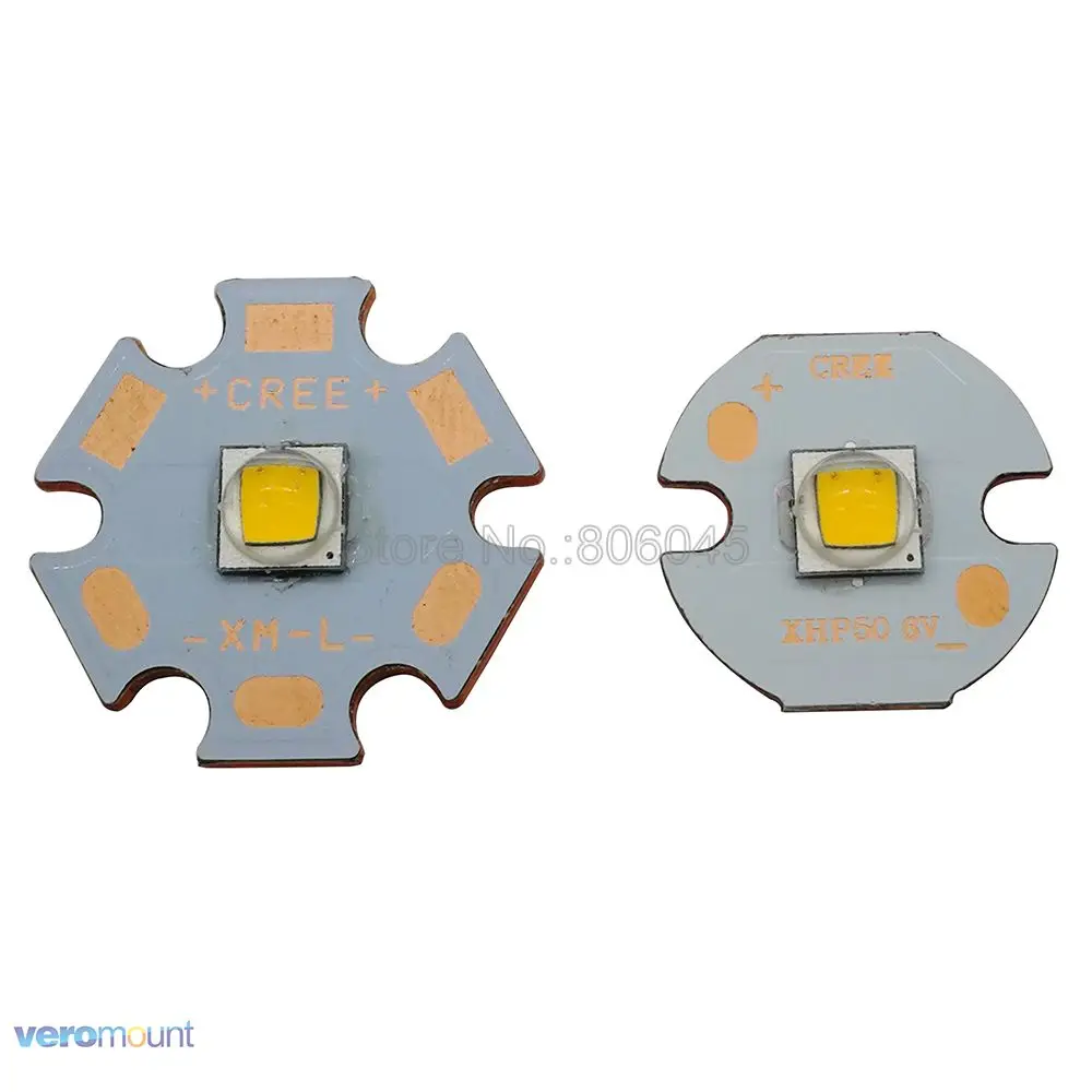 Светодиодный излучатель Cree XM L2 T6 10 Вт холодный белый нейтральный теплый