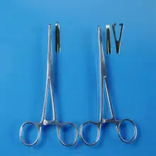 1 unids acero inoxidable Pennington Forceps Piercing herramientas cuerpo de profesionales herramientas