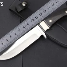 Benys B WNING тактические ножи с фиксированным клинком, 7Cr17 лезвие черное дерево ручка для кемпинга, охотничий нож