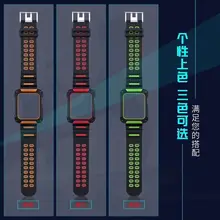 NEW Silicone strap for apple watch band 42mm bracelet sport wrist watch belt Rubber watchband for apple iwatch series 4/3/2/1