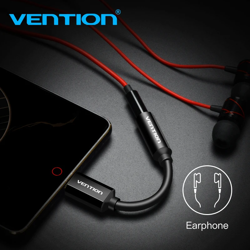 Переходник для наушников Vention Type C 3 5 с USB папа на гнездо мм Xiaomi 6 Mi6 MIX 2 Huawei Mate10 P20 Pro AUX