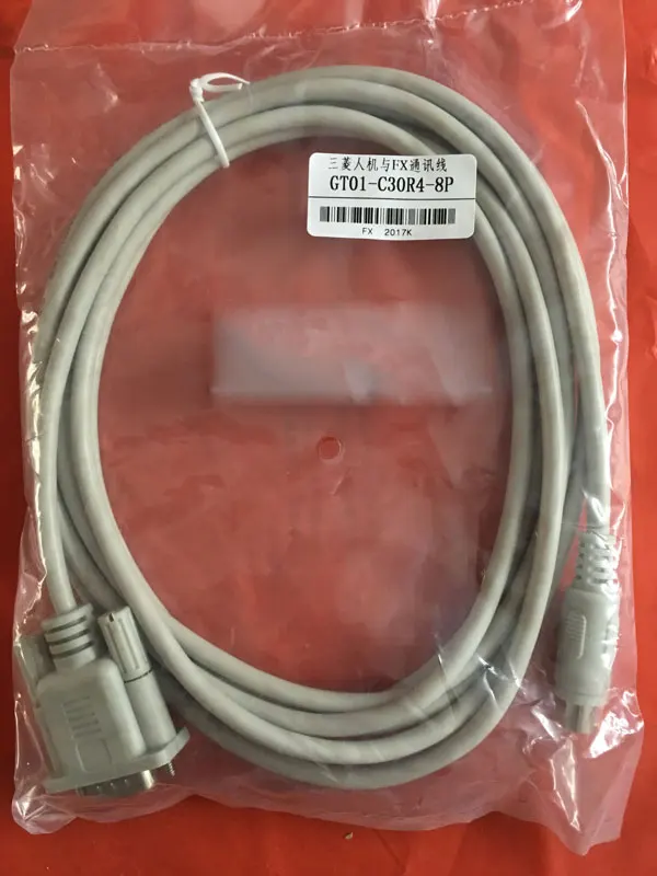 GT11/gt15와 FX2 & A 시리즈 PLC 사이 GT01-C30R4-8P 통신 케이..