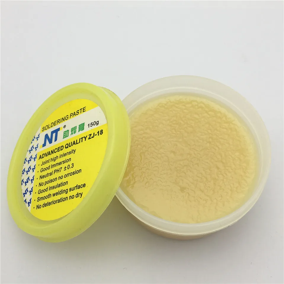Free shipping Solder Flux Soldering Paste NT ZJ 18 150g Advanced Qualityin Welding Fluxes from