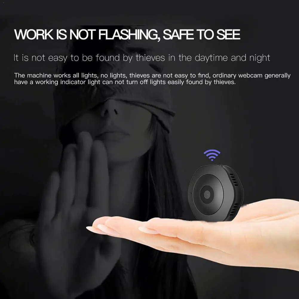 New H6 Wireless WiFi Networking Camera Mini Camera HD Night Vision Network Remote Monitoring 1080P Camera