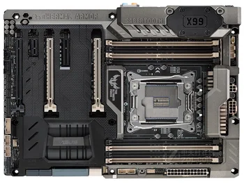

original motherboard for ASUS SABERTOOTH X99 DDR4 LGA 2011-V3 USB2.0 USB3.0 USB3.1 64GB M.2 Desktop motherborad Free shipping