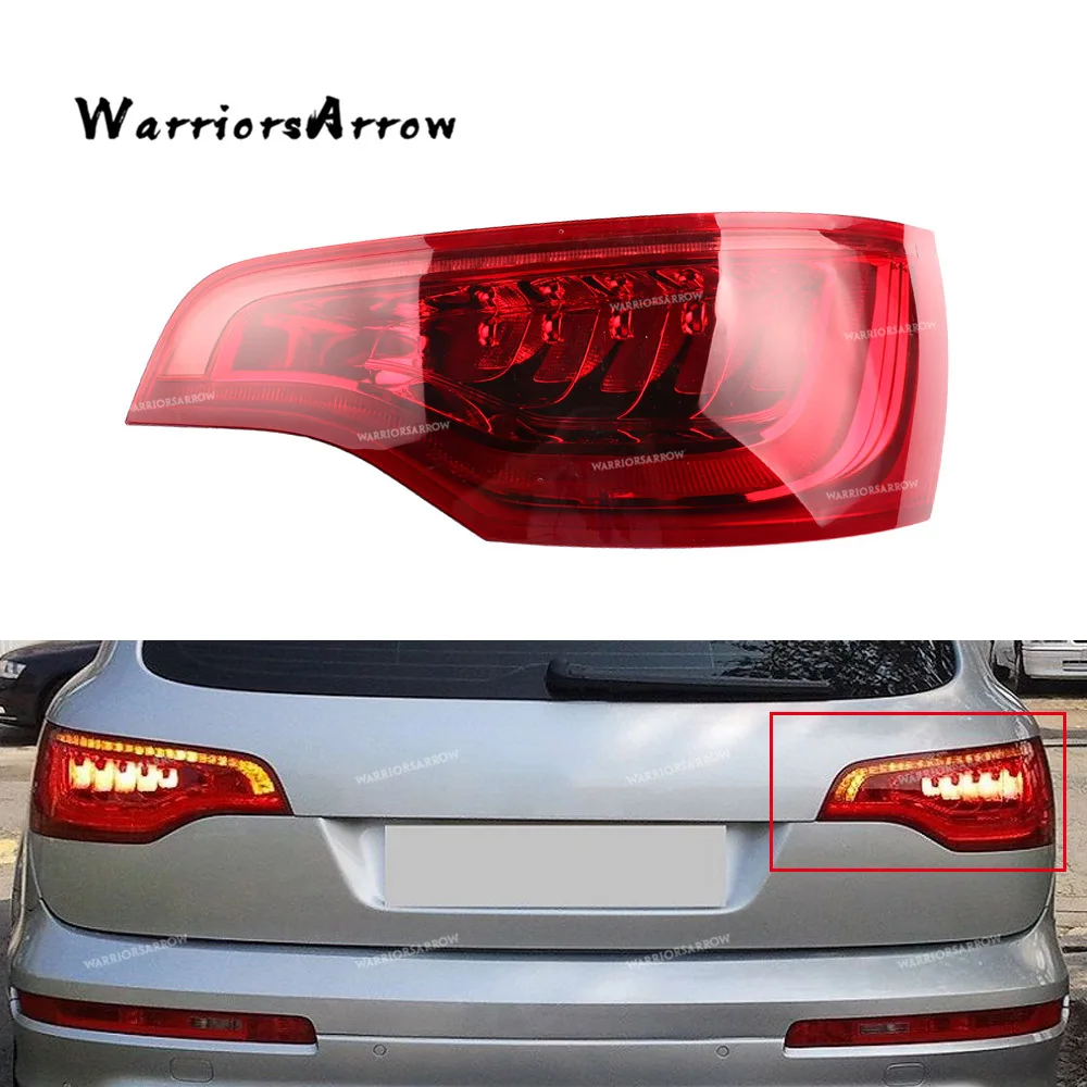 Red Rear Taillight LED Tail Light Lamp Assembly Right For Audi Q7 2010