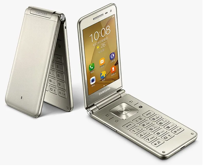 Original Samsung Galaxy Folder G1600 Dual SIM Quad Core 2GB RAM 16GB ROM 8.0MP 3.8\