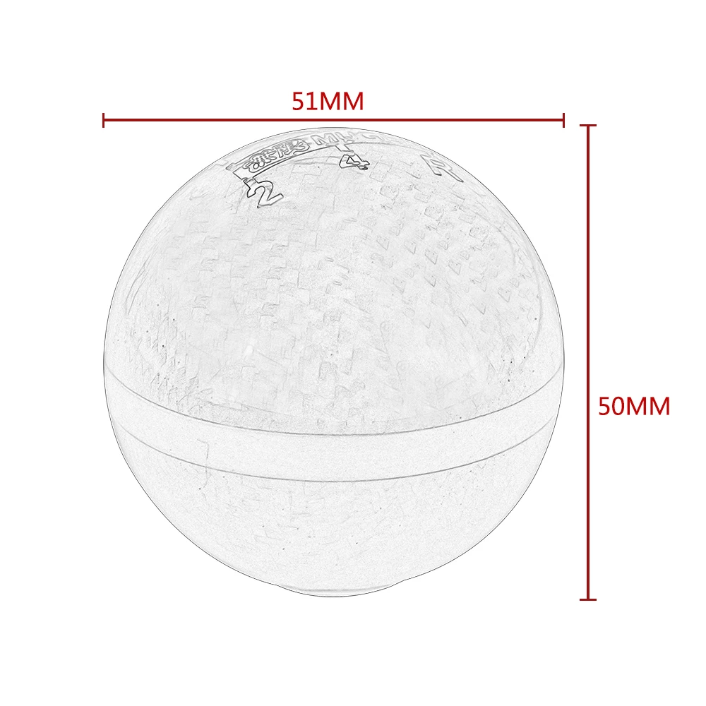 Универсальный из натурального углеродного волокна Mugen 5/6 Скорость ручной/автоматическая ручка переключения сферической Шестерни рукоятка рычага переключения передач для Honda Acura/TOYOTA GSK06