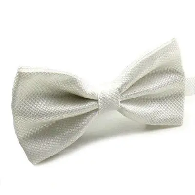 Новинка Mantieqingway, галстук-бабочка из полиэстера для свадебной вечеринки, галстук-бабочка Noeud Papillon для мужчин и женщин, Одноцветный галстук-бабочка, недорогой галстук - Цвет: white