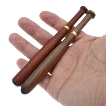 

(2 Pieces/Lot) Vintage Pen Handmade Wood Body Retro Ballpoint Pens 0.5mm Black Ink Writing Stationery Office School Supplies