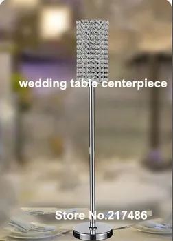 

news style crystal flower vase centerpieces for wedding decoration