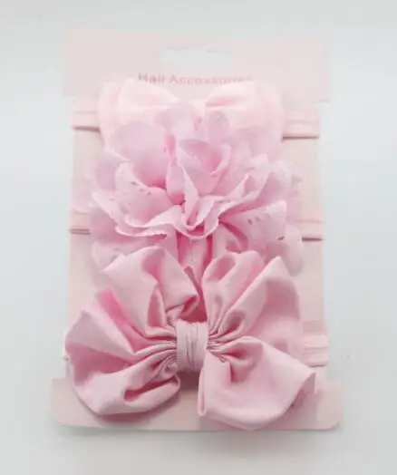 Toddler Infants Elastic Bowknot Headband Children Stretchy Bow Hair Band Accessories Hollow Flower Para Cabelo huismerk kopen in de aanbieding