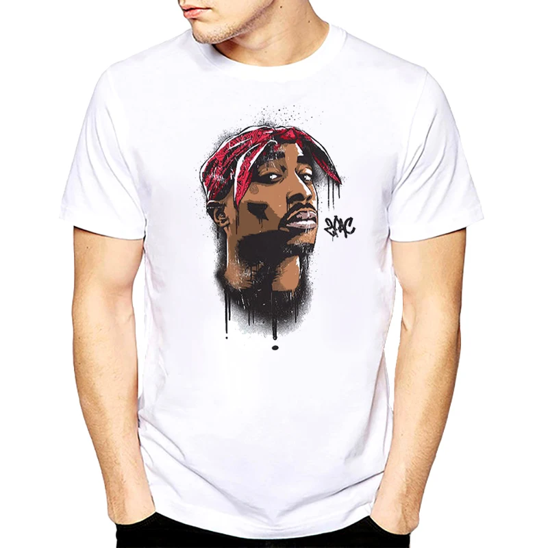 Футболка Tupac 2pac с шакуром футболки в стиле хип хоп rapper Biggie Smalls Savage rap music|Футболки| |