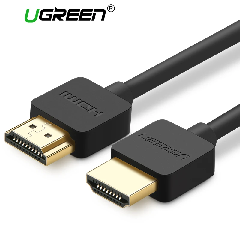 Ugreen ضئيلة HDMI كابل HDMI كابل وصلة بينية مُتعددة الوسائط وعالية الوضوح HDMI 2.0 4 K 3D ل آبل PS3 العارض شاشة كمبيوتر محمول ذات دقة عالية كابلات الكمبيوتر ... Ugreen ضئيلة HDMI كابل HDMI كابل وصلة بينية مُتعددة الوسائط وعالية الوضوح HDMI 2.0 4 K 3D ل آبل PS3 العارض شاشة كمبيوتر محمول ذات دقة عالية كابلات الكمبيوتر ...