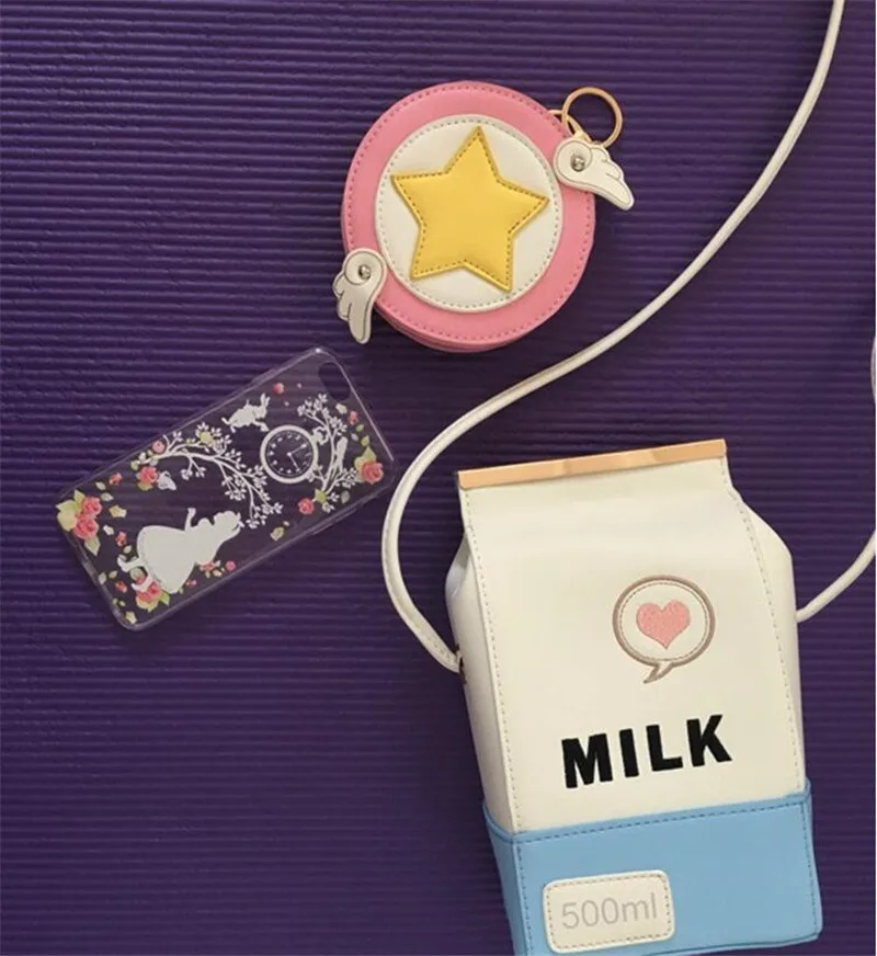 Аниме Cardcaptor Sakura костюмы для косплея аксессуары реквизит звезда изменить кошелек Moe Quest Маленький забавный пакет