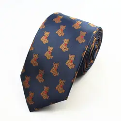 Брендовый дизайнерский мужской костюм геометрический цветочный узор жаккардовый галстук из полиэстера гравата, тонкий мужской галстук