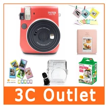 Fujifilm Instax Mini70 камера и аксессуары, Fuji мгновенная Мини пленка+ прозрачный чехол сумка+ фотоальбом+ рамки для пленки+ рамки для декора стен