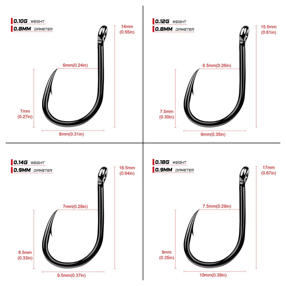 200Pcs High Carbon Steel Fishing Hook Offset Fishing Hooks Sea Fishhook Wide Super Lock Fishhooks Lure Tackle Pesca 200Pcs High Carbon Steel Fishing Hook Offset Fishing Hooks Sea Fishhook Wide Super Lock Fishhooks Lure Tackle Pesca