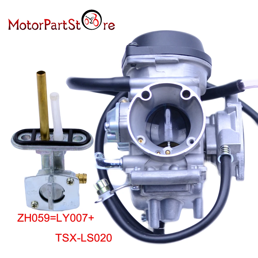 New Carburetor For SUZUKI LTZ400 LTZ 400 QUAD ATV WITH FUEL VALVE