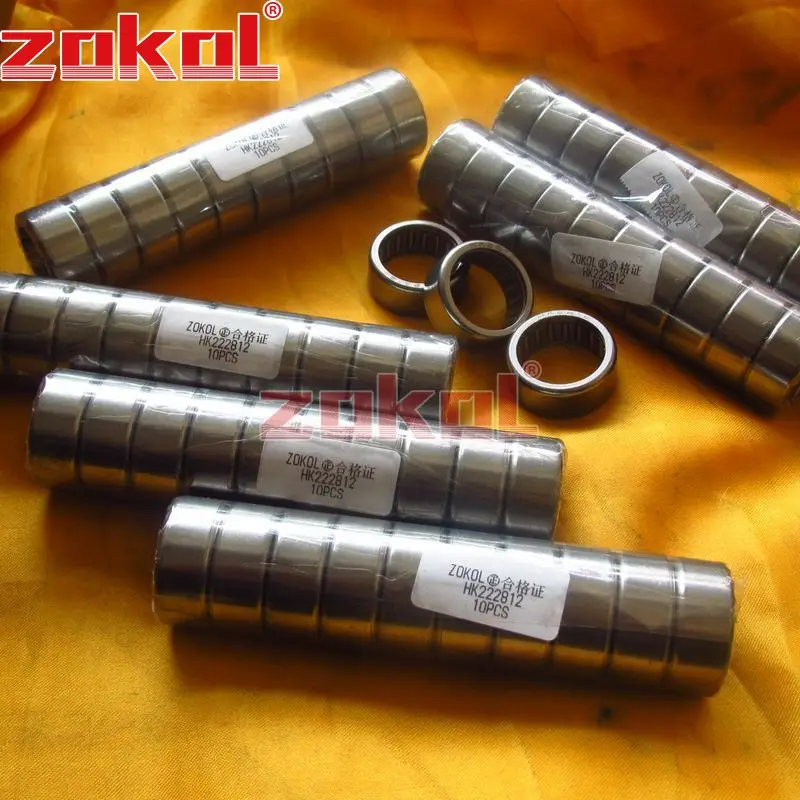 5 PCS HK2210 22x28x10 mm HK222810 Needle Roller Bearing Bearings 22*28*10