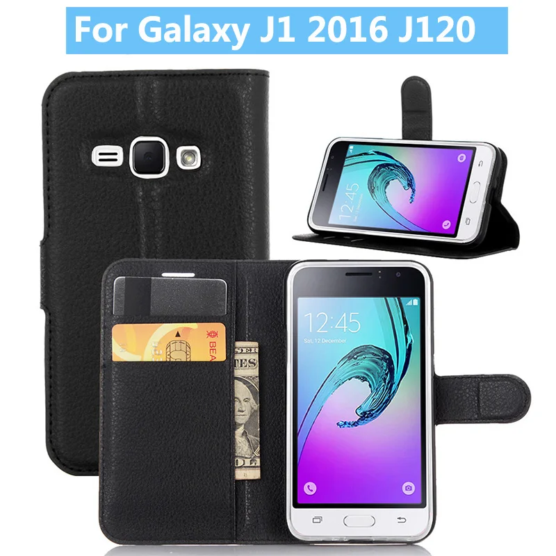 

For Samsung Galaxy J1 2016 J120 Flip Leather Phone Case for Samsung Galaxy J1 2016 J120 Book Style Wallet Stand Flip Case