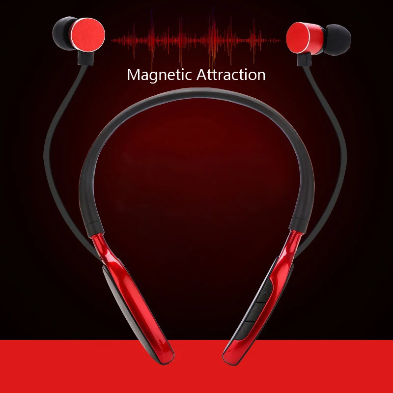 Спортивные наушники Bluetooth спортивные поддержка MP3 TF воспроизведение карт BT