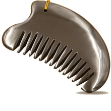 5A класс Si Bin коричневый цвет камень биан массаж камень гуаша Многофункциональный красота гребень для лица Уход за здоровьем дома массаж спины