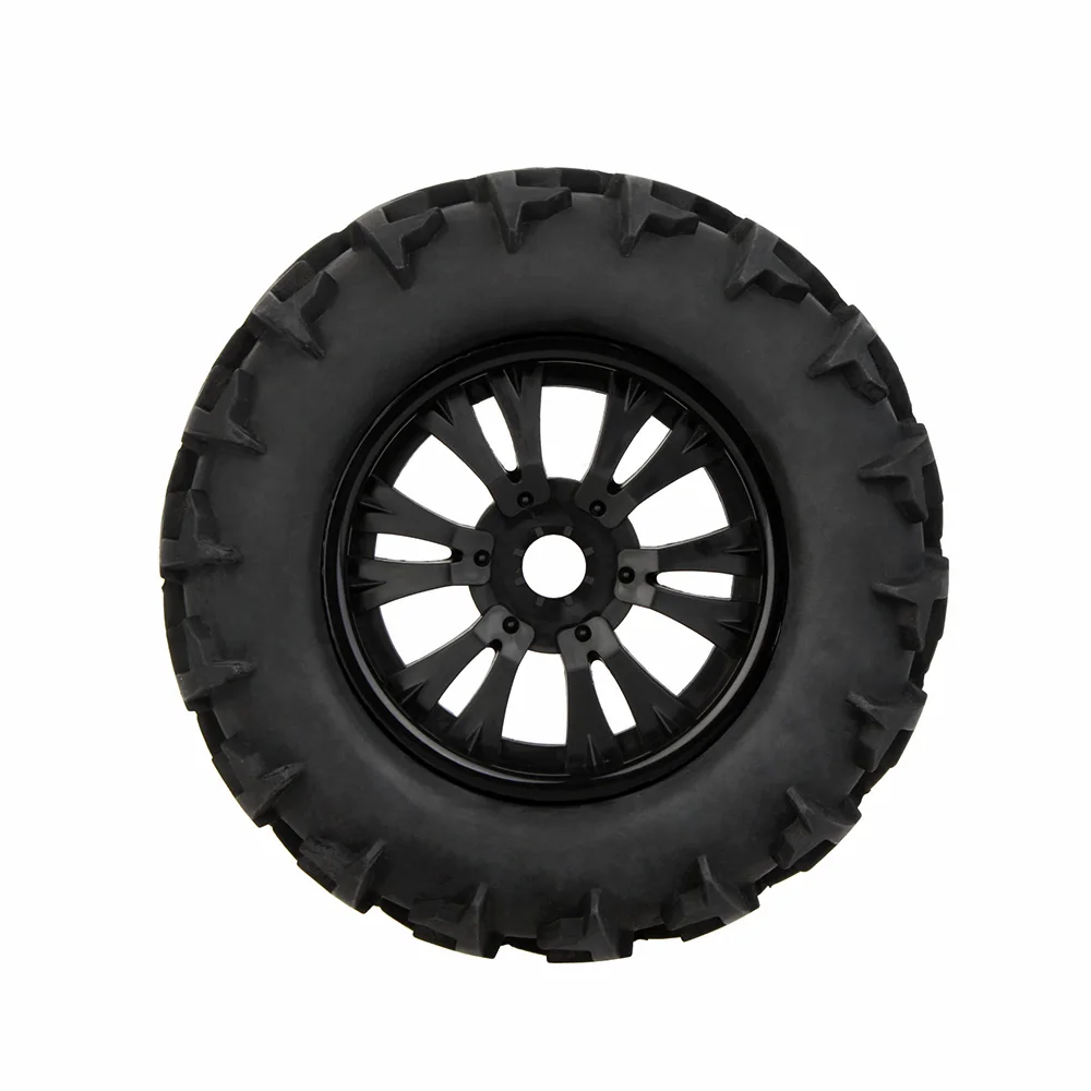 GoolRC 2Pcs RC 18 Car Wheel Rim and Tire 810006 for Traxxas Tamiya HPI Kyosho RC Car (13)