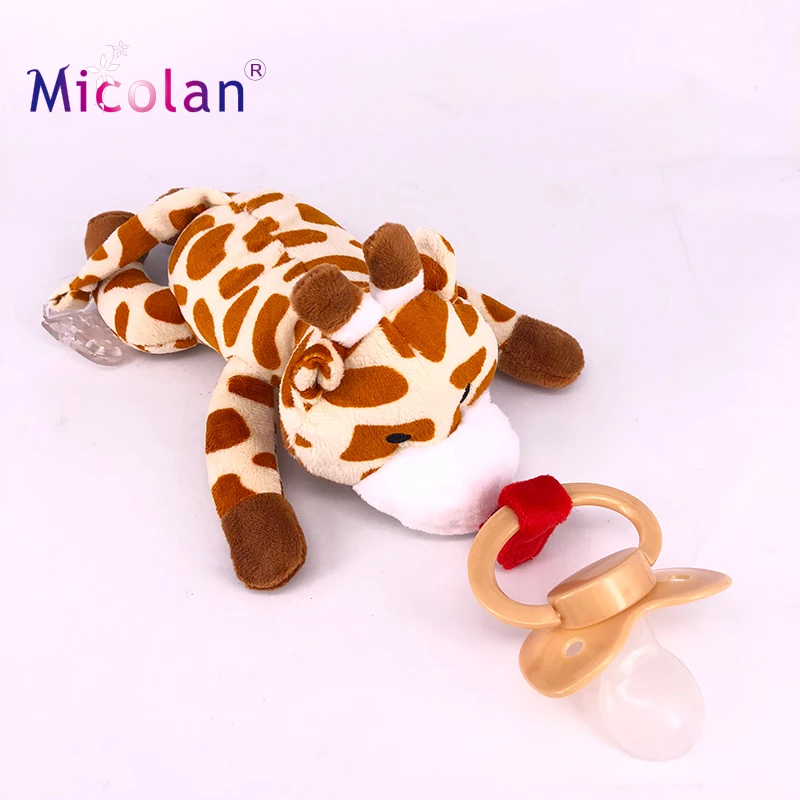 ABDL Adult Size Pacifier with Doll Toy Pacifier Clip Holder Animal For Adult