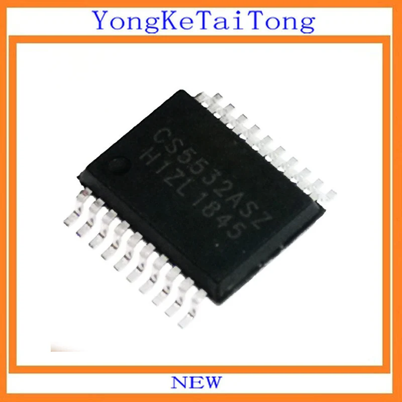 

10PCS/LOT CS5532-ASZ CS5532ASZ CS5532 CS5532-AS IC ADC 24BIT 2CH W/LNA 20SSOP