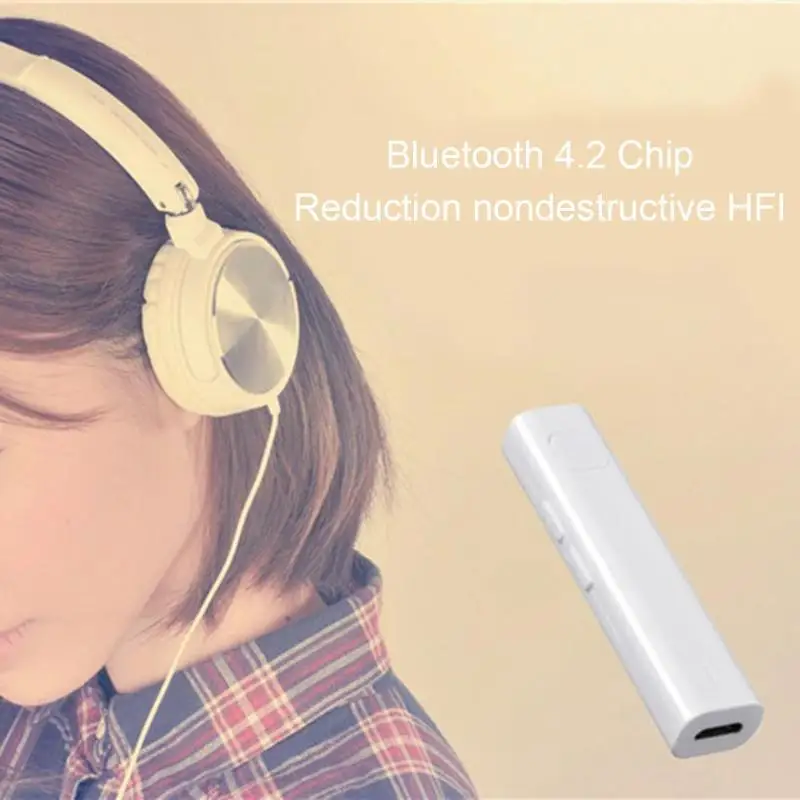 Клип беспроводной Bluetooth гарнитура адаптер NFC переводчик приемник перевода