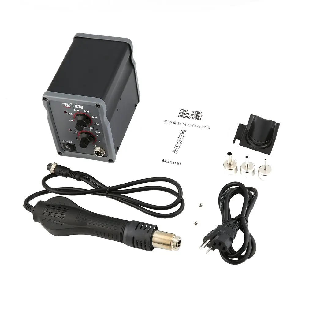 

TAIKD 700W Rework Soldering Station Hot Air Blower Heat Gun Welding Solder Iron Repair Tool For Repair Watch Mobile Phone