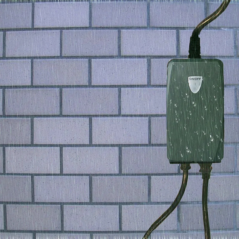 

Outdoor Smart Outlet Switch Wi-Fi Smart Plug Wireless Remote Control Outlet Waterproof switch LB88