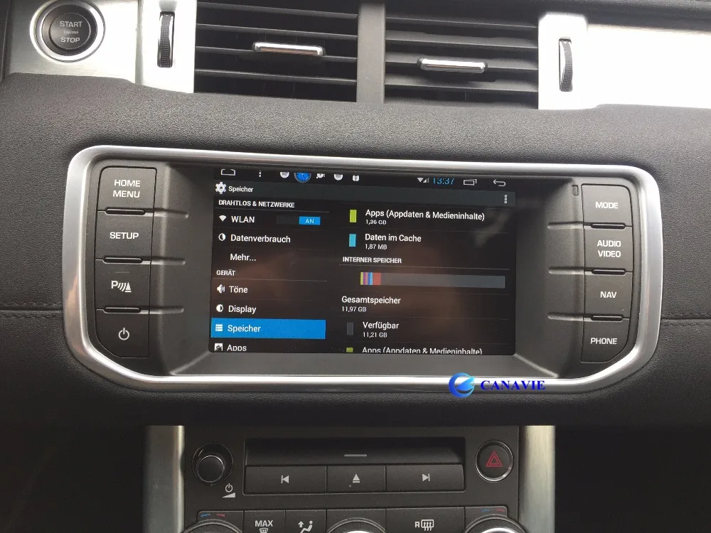 Android автомобильный Радио DVD gps навигация Центральный Мультимедиа для Evoque cherevoque Range Rover Sport HSE freelander 4 2013