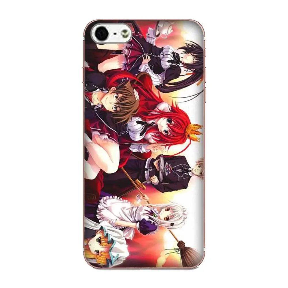 Для Sony Xperia Z Z1 Z2 Z3 Z4 Z5 compact Mini M2 M4 M5 T3 E3 E5 XA XA1 XZ Premium TPU Call Box High School Dxd Rias