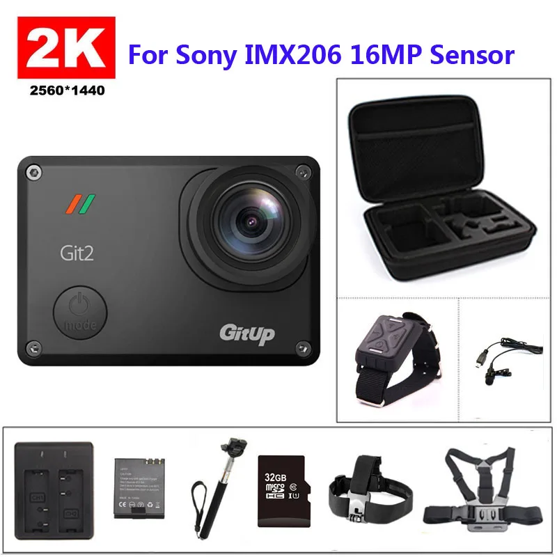 Prix pour Gitup git2 wifi 2 k sport dv pro full hd 1080 p 30 m étanche mini caméscope 1.5 pouce novatek 96660 camera action Prix pour Gitup git2 wifi 2 k sport dv pro full hd 1080 p 30 m étanche mini caméscope 1.5 pouce novatek 96660 camera action