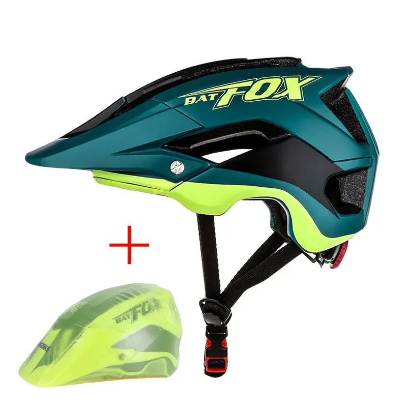 

BATFOX Bicycle Helmet Ultralight Cycling Helmet Casco Ciclismo Integrally-molded Bike Helmet Road Mountain MTB Helmet 56-62 cm