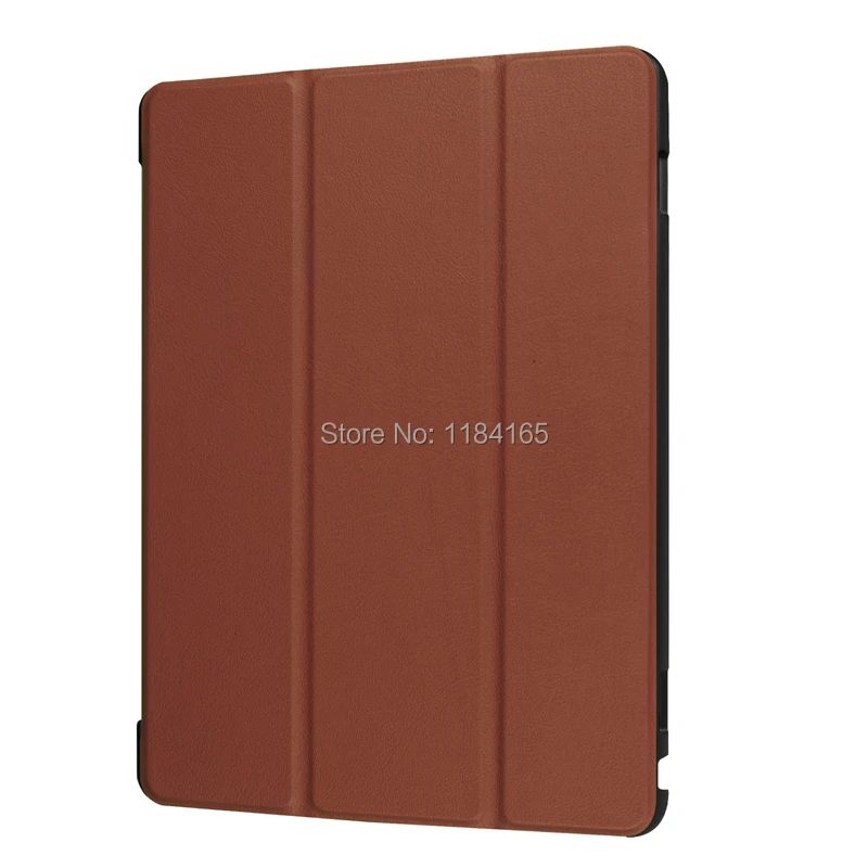 KTG1214Z_1_Ultra thin 3 fold Leather Case with Smart Sleep Cover & Stand for Huawei MediaPad M3 Lite 10 protective cover skin case