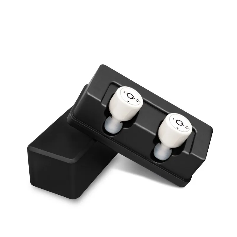 

X1TS Mini Twins Bluetooth Earbuds Stereo Wireless Bluetooth Headphones Dual Headsets TWS Earphones with Magnetic Charging Box