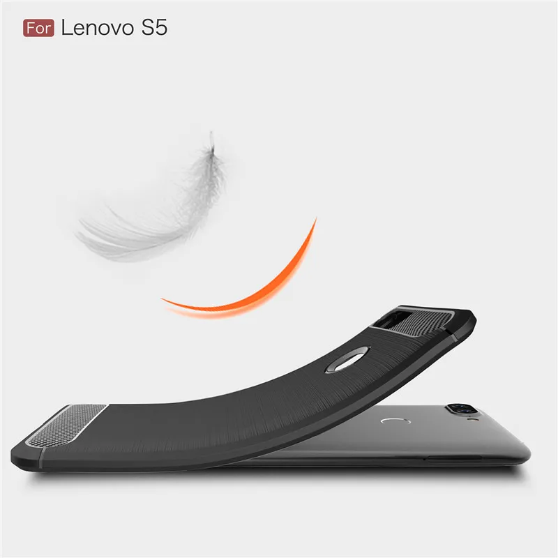 Для lenovo S5 Чехол для lenovo S5 чехол противоударный ТПУ матовый чехол для lenovo S5 K 520 K520 чехол для телефона Fundas 5,7"