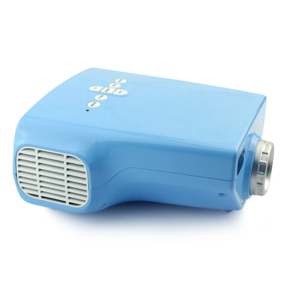 colorful E03 Portable Mini LED Projector HD Video Proketor Support 1080P Projektor Proyectores VGA USB HDMI AV TV | Электроника