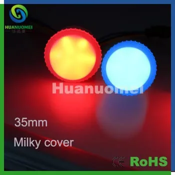 밀키 쉘 12V 입력 프로그래밍 가능한 드라이브 ic RGB led 픽셀 램프 모듈 SMD 9 led 포인트 광원 100 개/갑