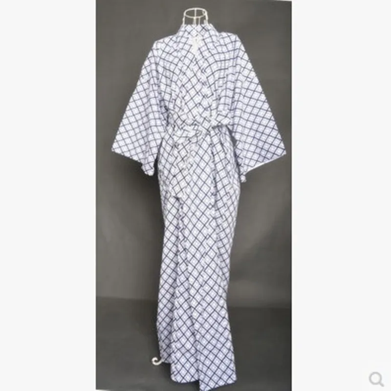 Yukata, японское кимоно, пижамы для мужчин и женщин, тканая хлопковая двойная марля, Хлопковая пижама, пара, длинное кимоно, Халат