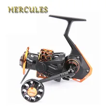 Hercules Рыболовная катушка 13+ 1 BB 5,2: 1 Алюминиевый сплав для серфинга, Литая Катушка для морской рыбалки, литое колесо, спиннинговая Рыболовная катушка