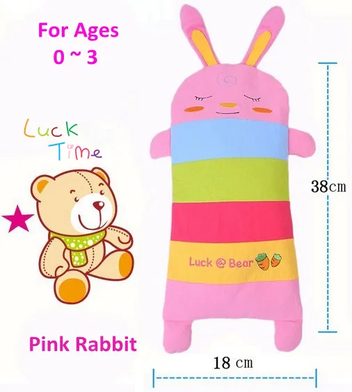 Small size Free shipping baby pillow case cartoon Rabbit buckwheat
