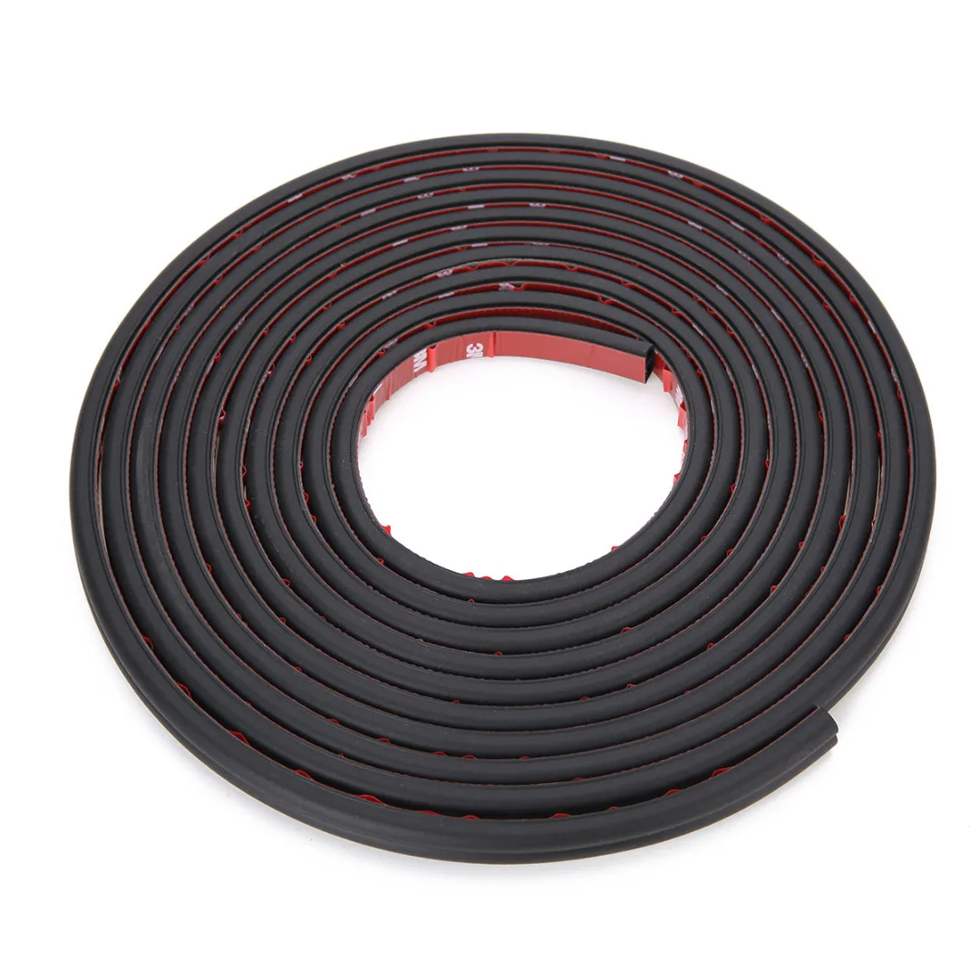 Mayitr 5M B Shape Type Rubber Car Door Seal Strip Edge Guard Moulding Trim Weather Strip Protector Car Styling